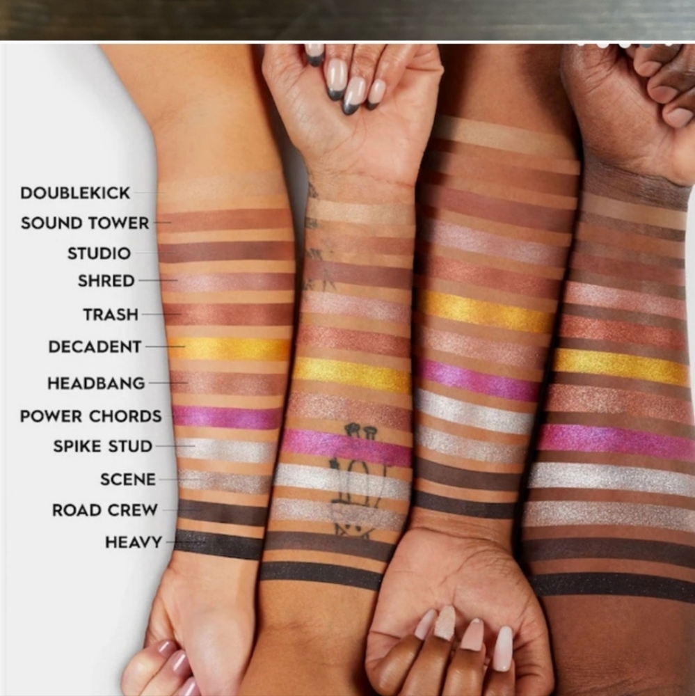 NIB URBAN DECAY Limited Edition Naked Metal Mania Eyeshadow Palette - Picture 3 of 7
